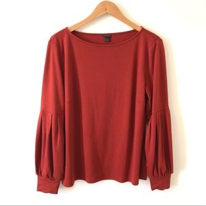 Ann Taylor Balloon Sleeve Top